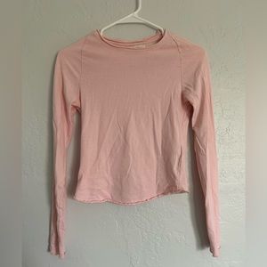 Free people long sleeve baby tee